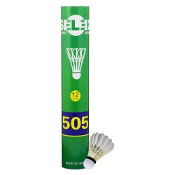 Selex 505 Kaz Tüyü Badminton Topu 12 li